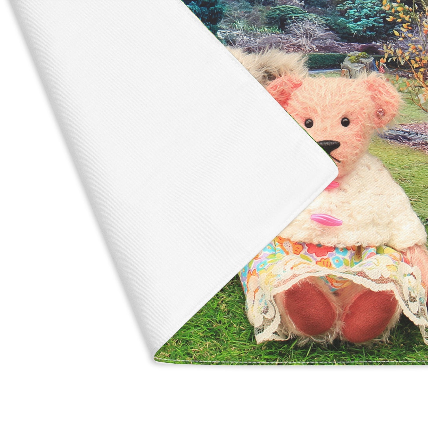 Premium Cute Animal 100% Cotton Placemat, Child's Table Decor, Playful Dining Mat, Gifts for Kids, Nursery Decor, Kitchen Accessory