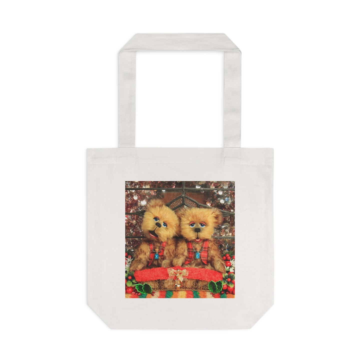 Adorable Pet-Themed Cotton Tote Bag, Cute Animal Lovers Gift, Shopping Bag, Eco-Friendly, Pet Portrait Design, Fun & Functional