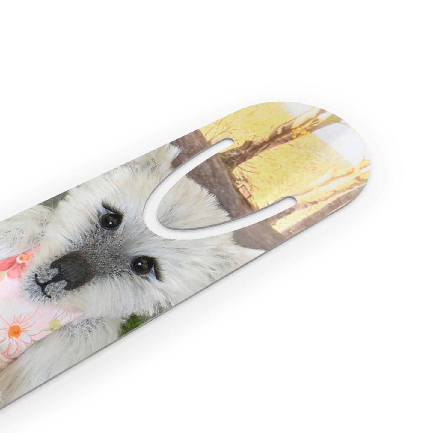 Adorable Aluminium Animal-Themed Bookmark, Cute Bookmark for Book Lovers, Gift for Readers, Reading Accessories, Library Supplies, Mother's Day Gift