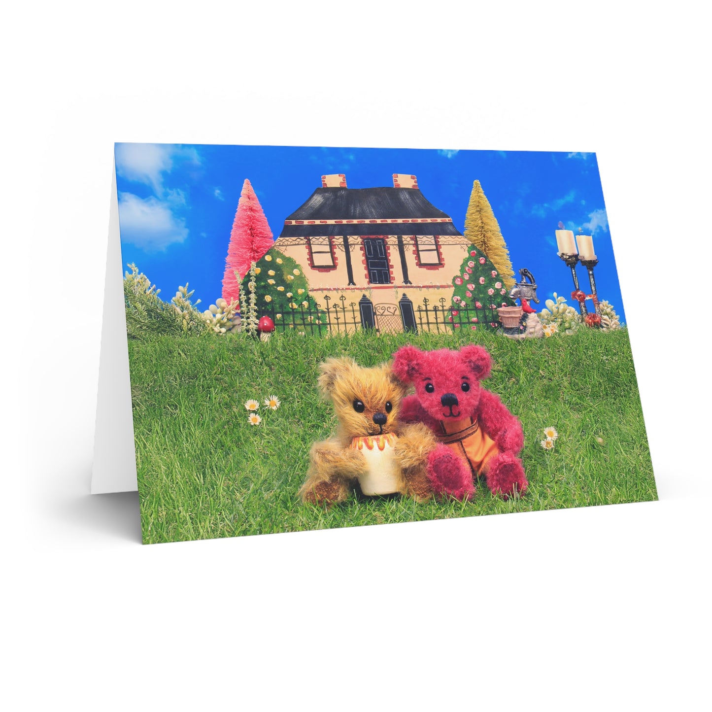 Honey Bears Greeting Cards, Cute Animal Cards, Birthday Wishes, Gift Cards, Kids Party Supplies