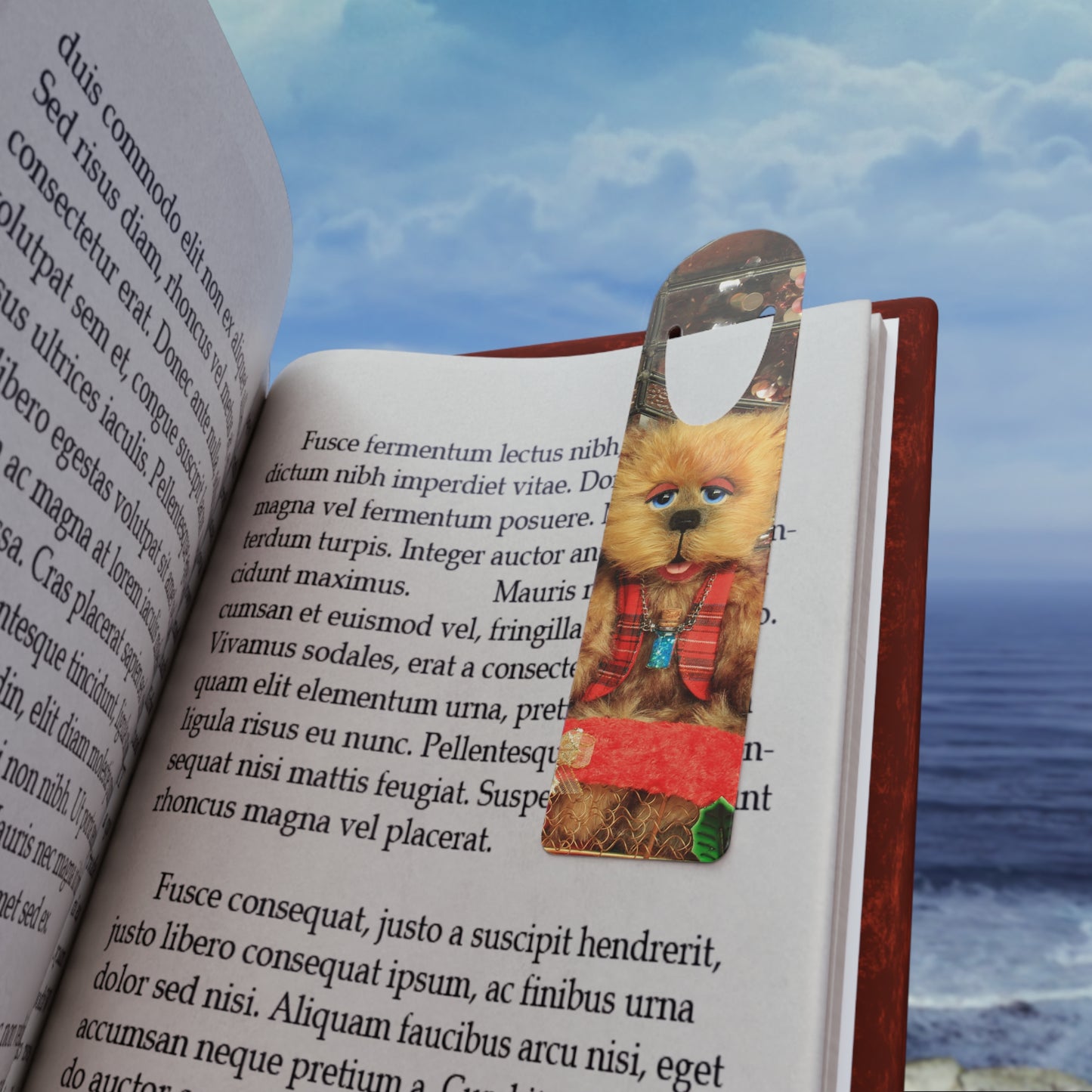 Cute Aluminium Bear Bookmark, Metal Bookmark, Gifts for Book Lovers, Reading Gift, School Supplies, Literary Decor, Bookworm Accessory