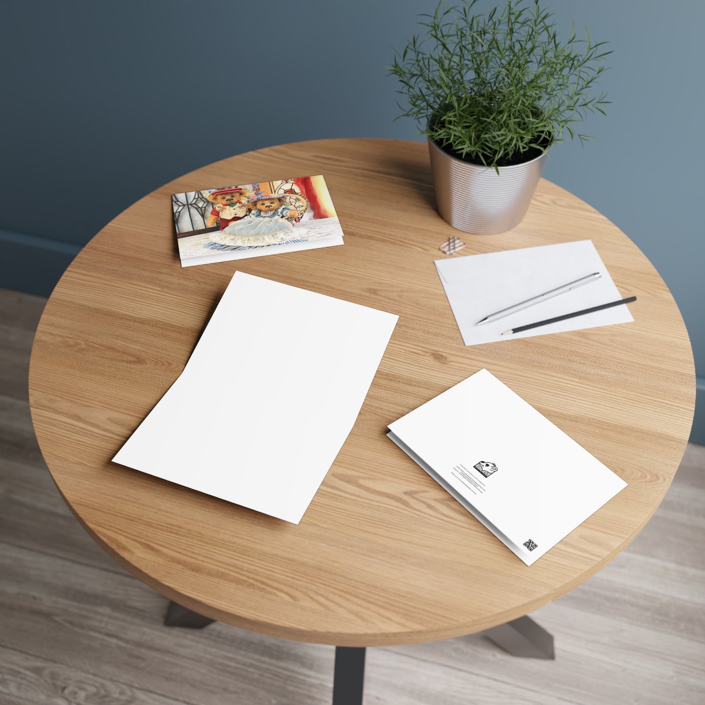 Victorian Teddy Bear Greeting Cards, Cute Animal Cards, Birthday Wishes, Gift Cards, Kids Party Supplies