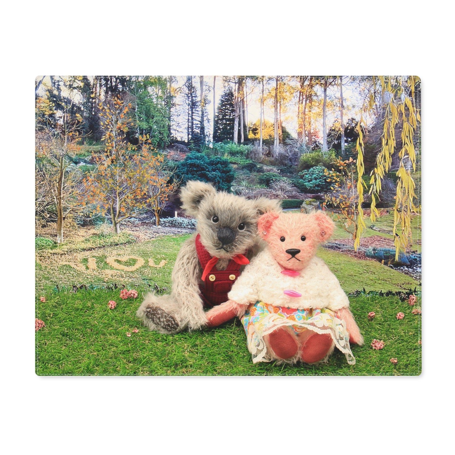 Premium Cute Animal 100% Cotton Placemat, Child's Table Decor, Playful Dining Mat, Gifts for Kids, Nursery Decor, Kitchen Accessory