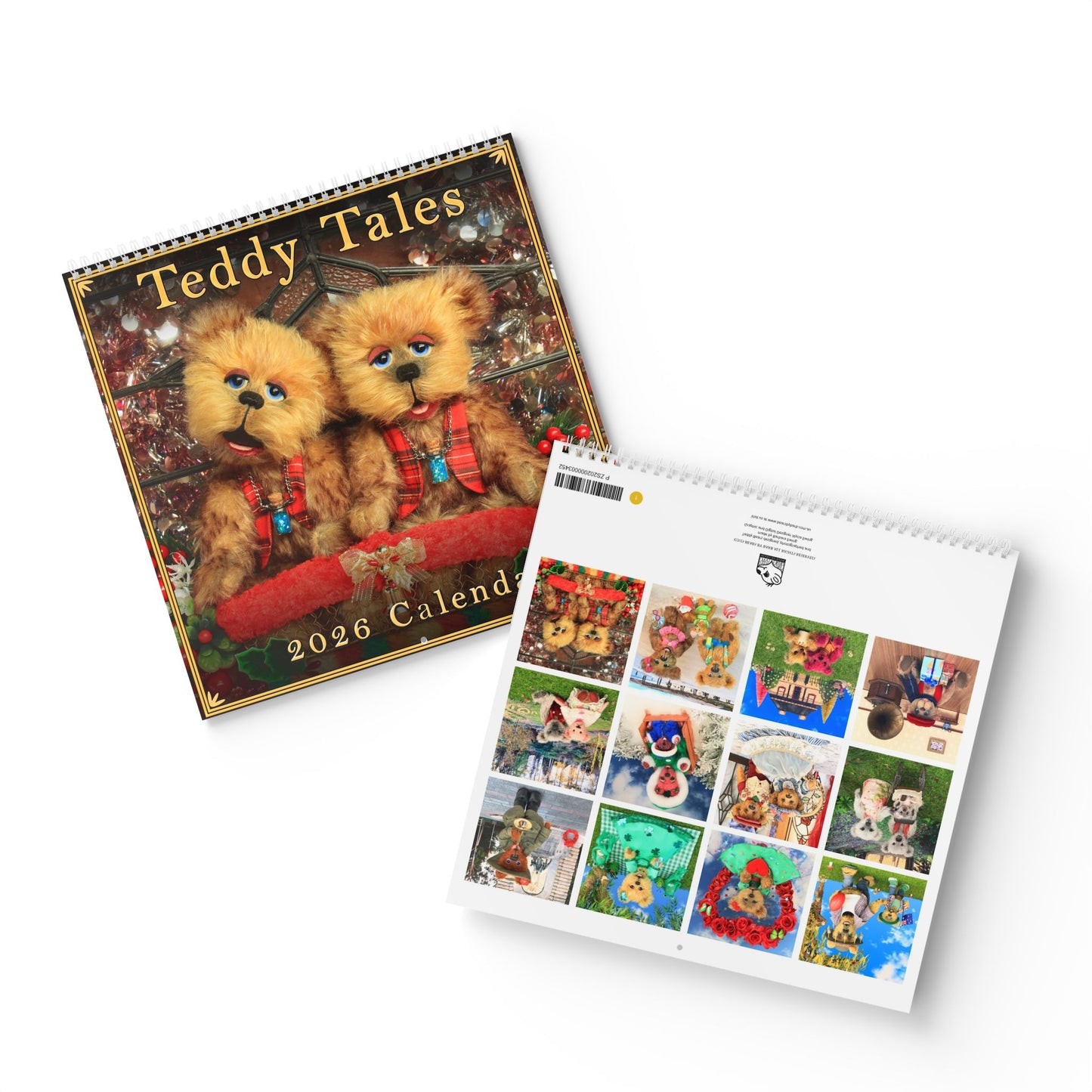 Standard Square Wall Calendar (2026) - Cute Animal Themes for Everyday Planning, Yearly Organizer, Home Decor, Gift Idea, Monthly Planner