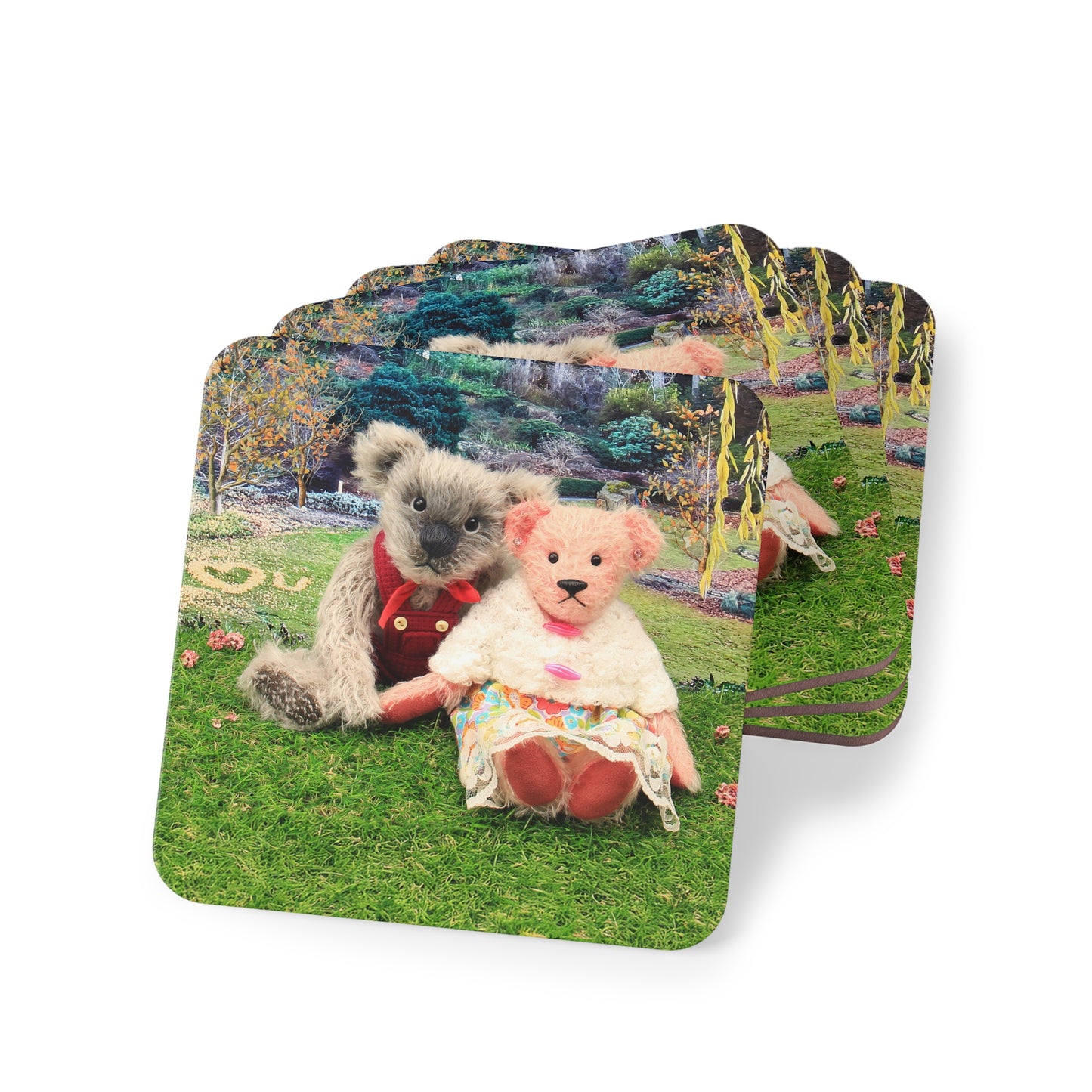 Adorable Animal Coasters | Cute Koala & Teddy Bear Design | Perfect for Gifts, Home Decor, Party Favor, Kids Room, and Collectors