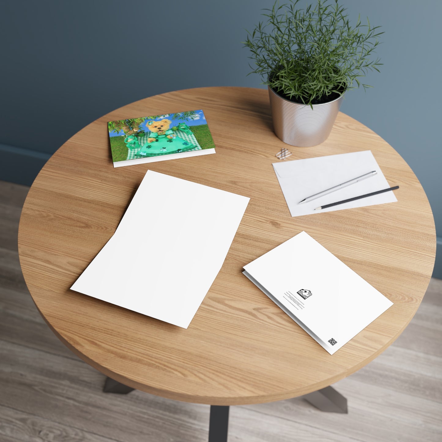 St. Patricks Teddy Bear Greeting Cards, Cute Animal Cards, Birthday Wishes, Gift Cards, Kids Party Supplies