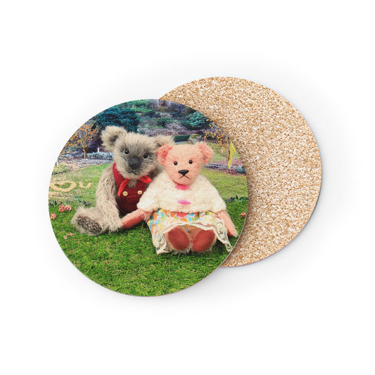 Adorable Animal Coasters | Cute Koala & Teddy Bear Design | Perfect for Gifts, Home Decor, Party Favor, Kids Room, and Collectors