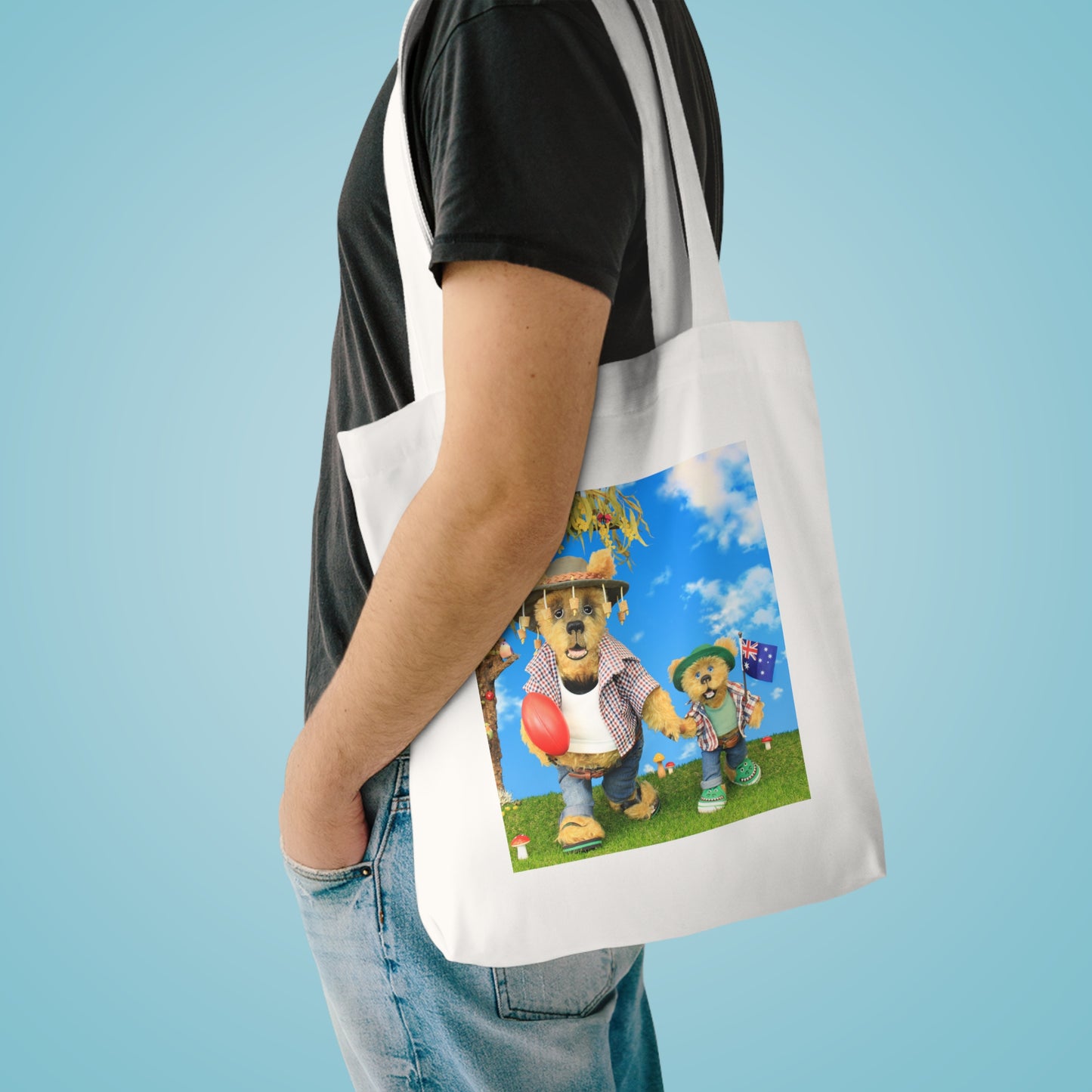 Whimsical Family Cotton Tote Bag, Cute Tote for Kids, Family Outings, Beach Trips, Eco-Friendly Shopping Bag, Children's Events, Gifts [...]