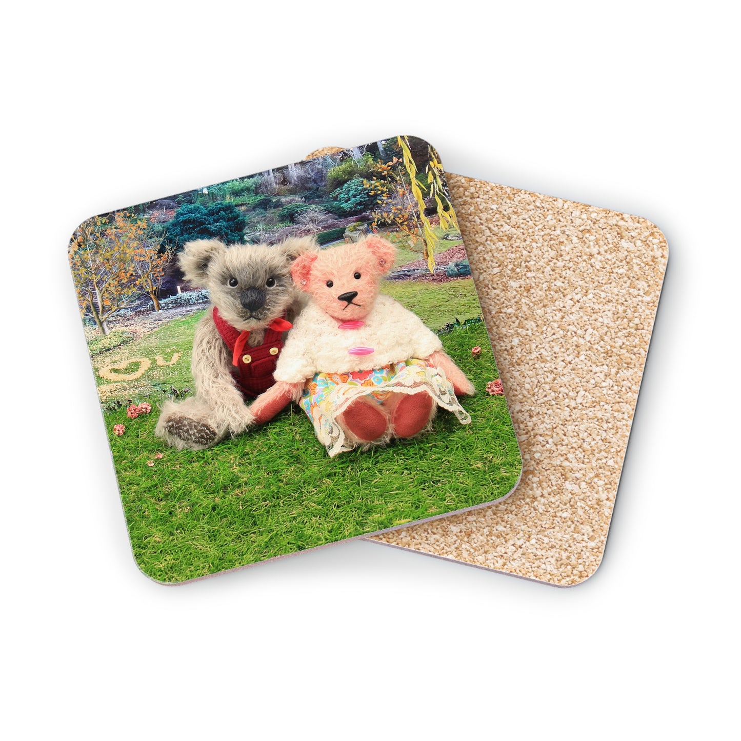 Adorable Animal Coasters | Cute Koala & Teddy Bear Design | Perfect for Gifts, Home Decor, Party Favor, Kids Room, and Collectors