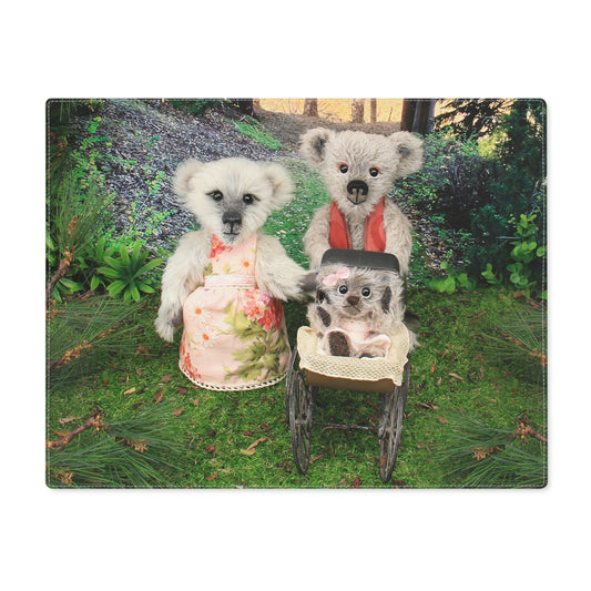 Premium Cute Animal 100% Cotton Placemat, Fun Dining Decor for Kids, Birthday Gift, Koala Tableware, Playful Kitchen Accessory